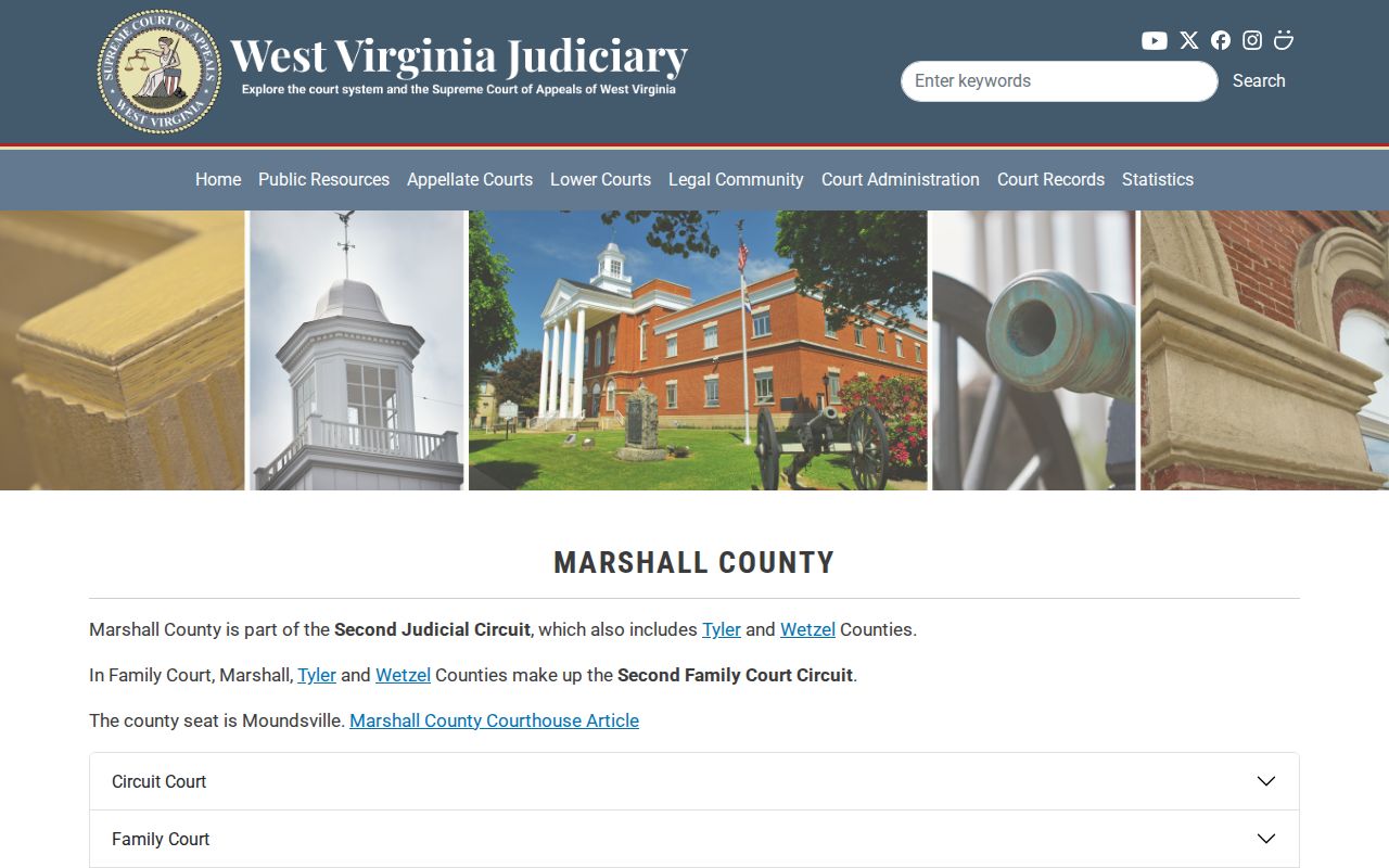 Marshall County court records for released inmates